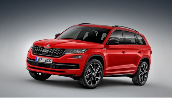 Сейчас наиболее, так сказать, спортивный Kodiaq ―…