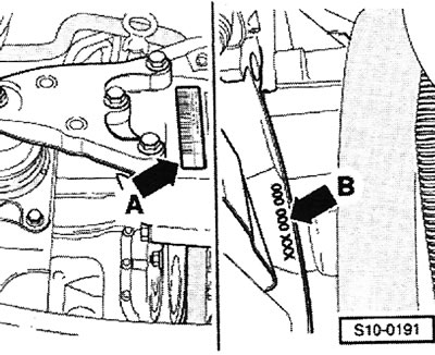 Двигатели с буквенными обозначениями BBM,BZG