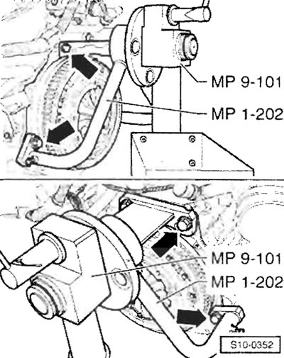 Сборочные работы осуществляются на двигателе,…