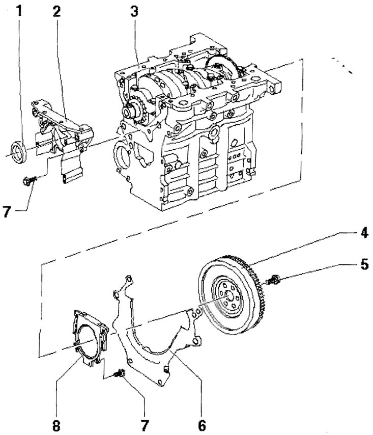 1 - Уплотнительное кольцо, рабочую кромку…