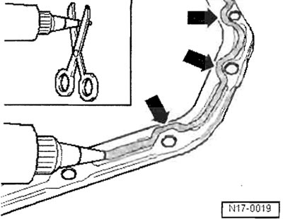Отрезать ножницами наконечник (жиклер) тюбика на…