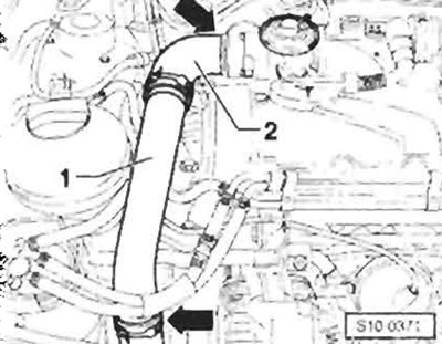 Снять верхний кожух двигателя. Снять верхнюю…