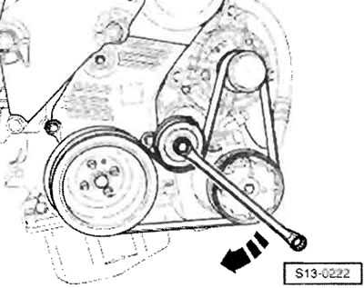 Пометить направление движения поликлинового…