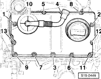 Для двигателя с буквенным обозначением BLS