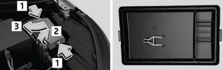 Предпазители в двигателния отсек