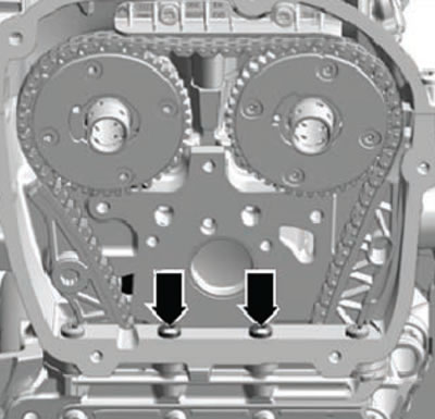 7. Развийте монтажните болтове (стрелки),…