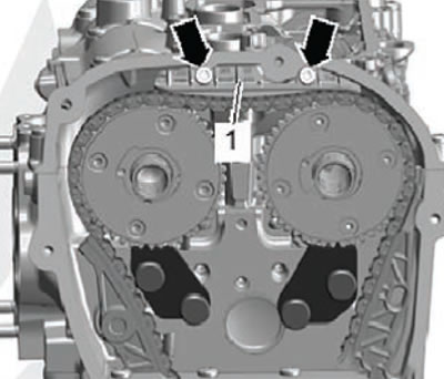 16. Развийте монтажните винтове и свалете…