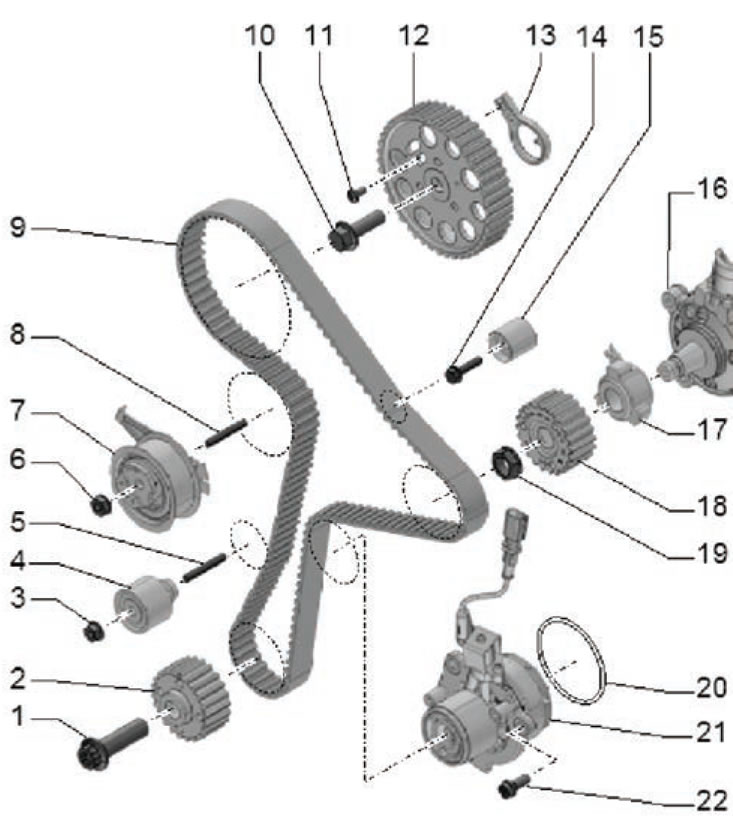 1. Болт кріплення, момент затягування при…
