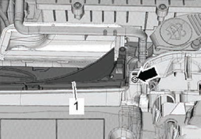 4. Unlock and remove the lower part (1) of the…