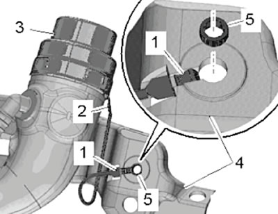 After installation, use an ohmmeter to measure…