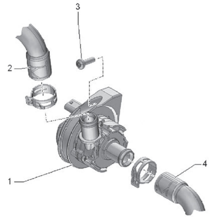 1. Насос рециркуляции охлаждающей жидкости; 2.…