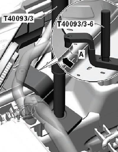 23. Медленно вывесить силовой агрегат в сборе,…