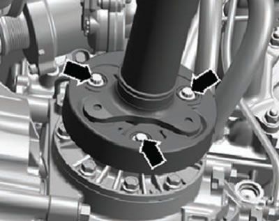 33 .Сместить немного вперед силовой агрегат в…