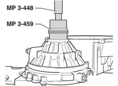 Remove the shaft sealing ring (oil seal) bushing…