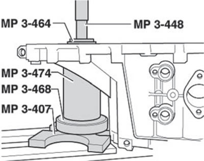 11. Install the gearbox housing and tighten its…