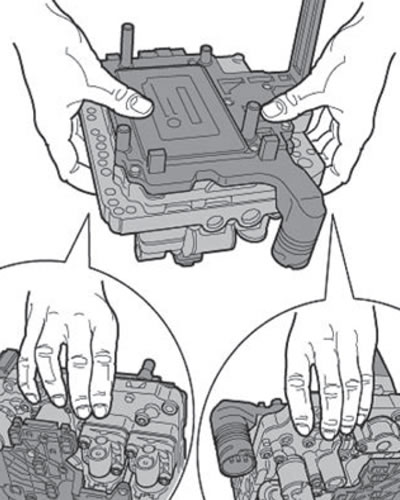 23. Move and place the mechatronics module as…
