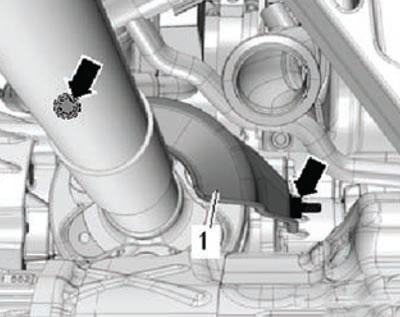 13. Install the drive shaft heat insulation cover…