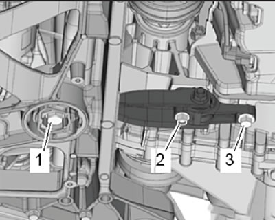 17. Tighten the rocker support mounting bolts (2)…