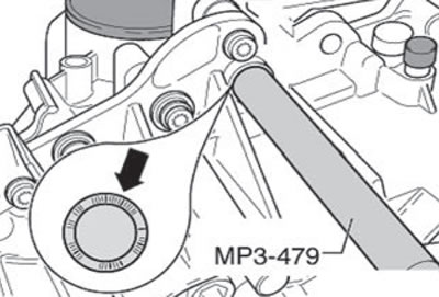 5. Install the cable tightening of the selector…