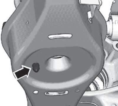 This protrusion must be inserted into the hole in…