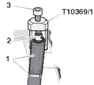 7. Unscrew the fastening nut completely and…