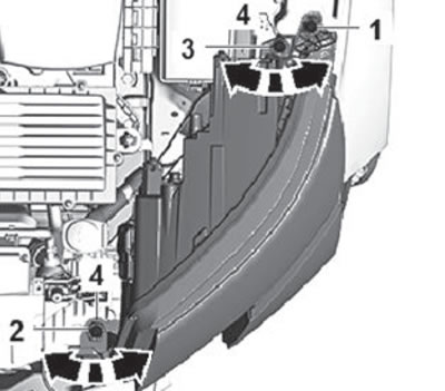 9. Check and, if necessary, adjust the headlights.
