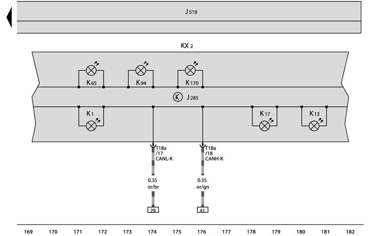 J285 - Unitate de control electronică în tabloul…