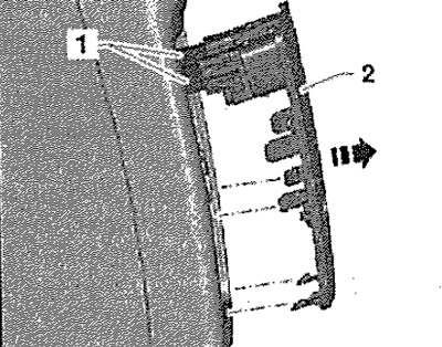 С помощта на клин «3409» освободете «стрелката»…