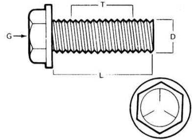 Размеры/маркировка класса прочности стандартных…