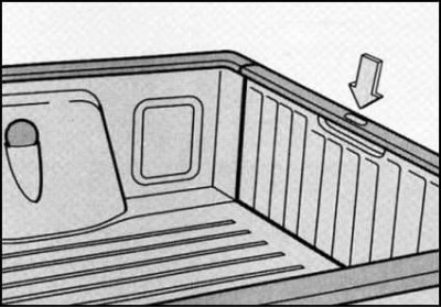 Внимание! Прежде чем открывать задний борт…