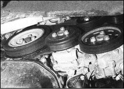 3. Для осмотра ремня по всей его длине…