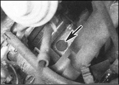 2. Снимите заглушку смотрового окна из купола…