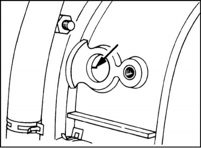 ...и проверните коленчатый вал ключом по часовой…