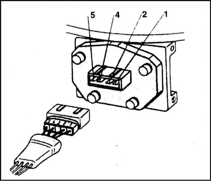 Снимите сборку корпуса дросселя (см. выше). TPS…