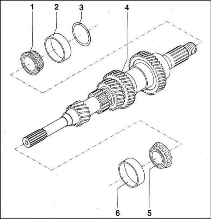 1 - Внутренняя обойма конического роликового…