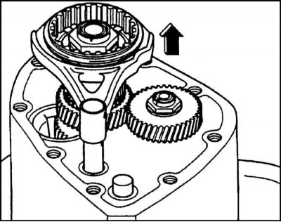 ... и снимите вилку включения 5-й вместе со…