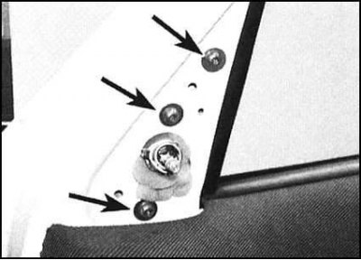 4. Выверните крепежные винты и снимите сборку…