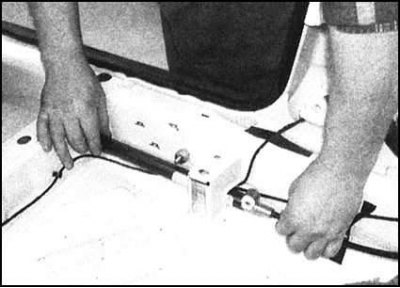 Ремни безопасности заднего сиденья