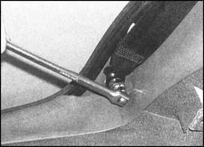 Ремни безопасности заднего сиденья