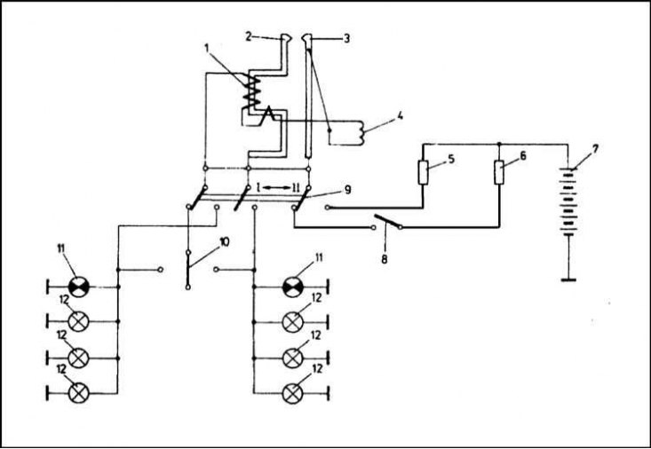 1 - Обмотка; 2 - Контакт; 3 - Контакт; 4 - Нить;…