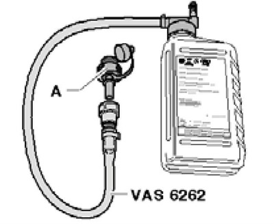 21.12 Переходник (А) заправочного приспособления