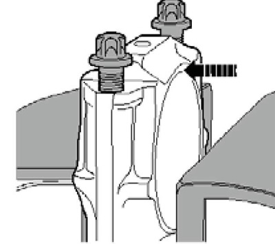 14.4 Отделяне на капачката на мотовилковия лагер от новия биелен прът