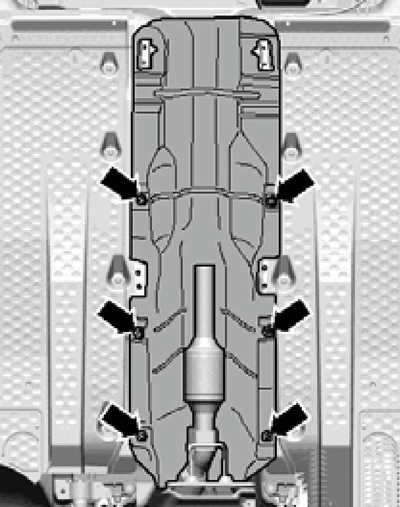 7.17 Закрепване на топлинния щит