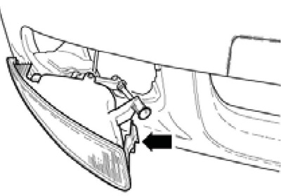 6.1b Фиксатор на фара за мъгла