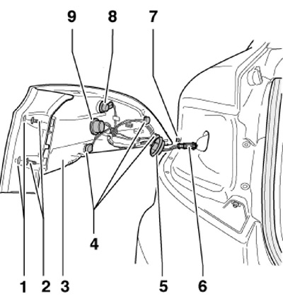 6.2 Подробности за външната част на задната…