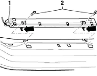 6.7a Премахване на спирачната светлина на високо…