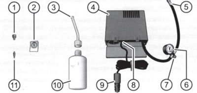 9. Состав набора для ремонта шин 1.…