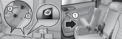 8.1а. Нижние точки крепления удерживающего…