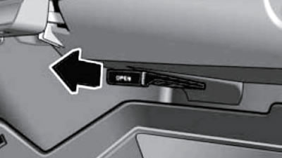 12.7b. Управление охлаждением вещевого ящика