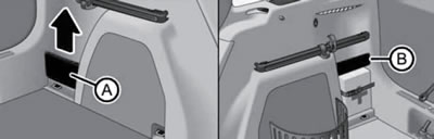 12.17. Вещевые ящики на боковой отделке багажного…